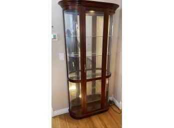 78' Tall By 36' Glass Lighted Curio Cabinet