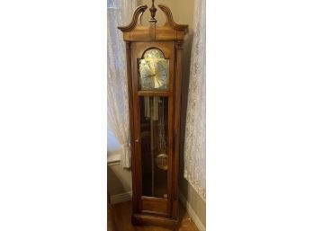 Howard Miller Grandfather Clock, Chimes Need Adjusting, Clock Works