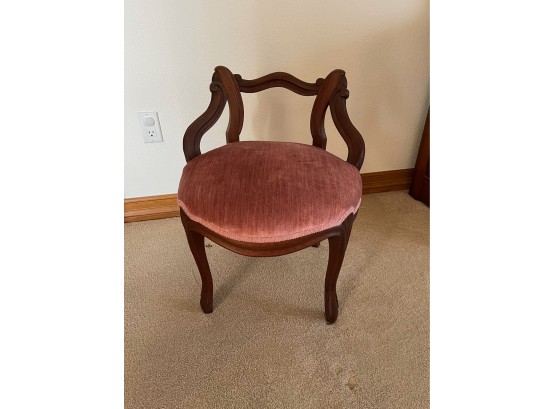 Walnut Bustle Chair