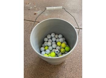 Bucket Of Golf Balls