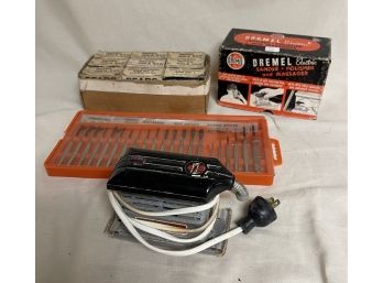 Hole Saw Kit With Dremel Sander And Wrench Set