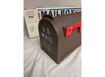 New Plastic Mailbox In The Box