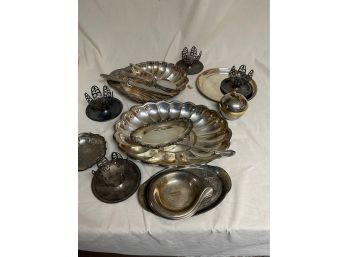 Nice Collection Of Silver Plated Pieces