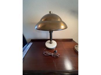 Big Mid Century Brass Table Lamp