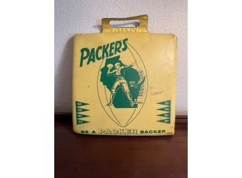 1962 Green Bay Packers Seat Cushion