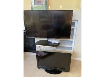 Vizio And LG TV (2 Pcs.) With Remotes
