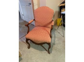 Pink Vintage Clawfoot Chair