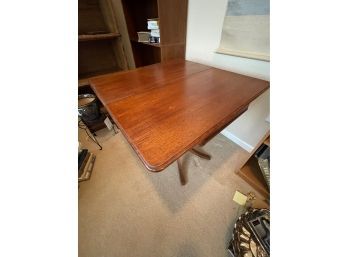 1890's Walnut Game Table With Flip Top