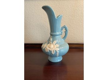 Blue Ceramic Vase (Hull Pottery)