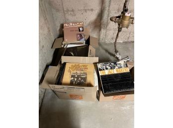 Four (4) Boxes Of Records Big Band, Jazz, Swing