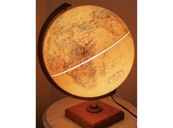 12' Replogee World Premiere Series- Illuminated Raised Relief  Globe