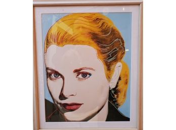 Andy Warhol- Grace Kelly- Unsigned Print