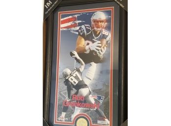 Rob Gronkowski- Supreme Bronze Coin Photo Mint- By The Highland Mint- 70/2500