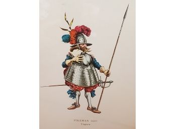 'Pikeman 1607' By Peter Copeland- Print