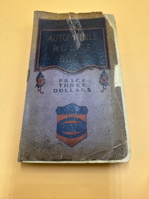 Very Rare, Automobile, Route, Book Of Ohio, And The Northern States From 1927