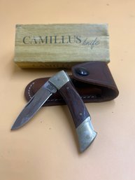 Camillus Knife With Box & Sheath