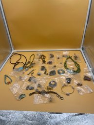 Large Lot Of Vintage Costume Jewelry