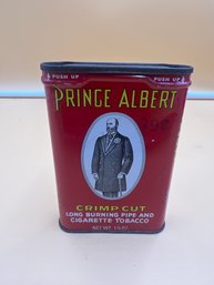 Prince Albert Crimp Cut Cigarette Tobacco Tin