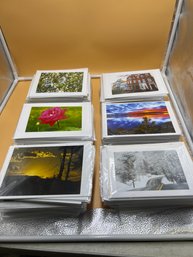 Over 300 Photograph Greeting Cards And Envelopes In Plastic