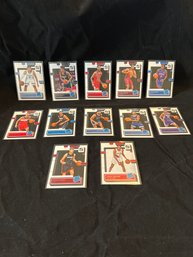 Lot Of 12 Rated Rookie Basketball Cards