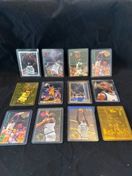 Lot Of 12 Shaquille ONeal Cards