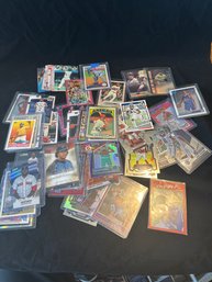 Lot Of 60 Mixed Sports  Cards, , Specialty Pink Silvers, Vintage Unsearched