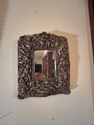 Mirror With Cherub Design