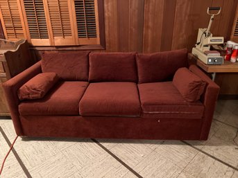 6ft Red Couch