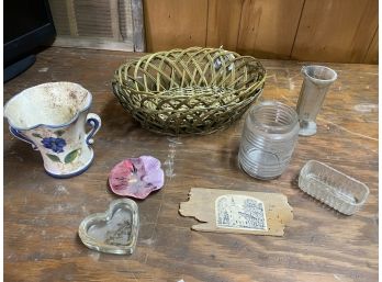 Wicker Baskets, Tea Cup And More