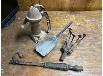 Iron Water Pump, Metal Tools