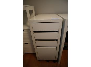 STORAGE DRAWERS ON CASTERS (4) 29 1/2' H X 13 3/4' X 19 12' L