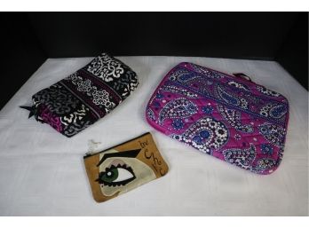 THREE WALLETS/WRISTLETS - VERA INCLUDED
