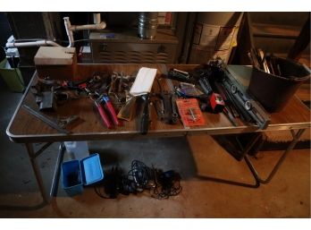 Tools & Folding Table