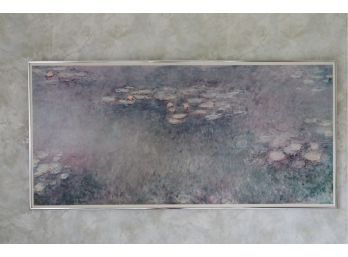 Monet Framed Fine Art Print - 24' X 49'