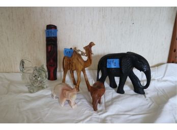 Misc Animal Figurines - Measurements In Photos