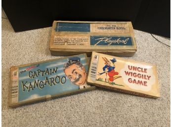 Vintage Games & Learning Toys
