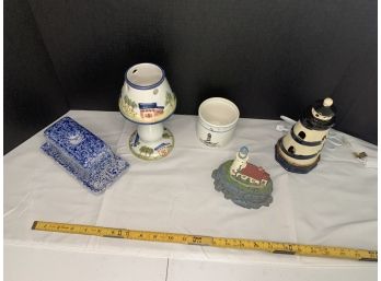 Misc Items, Candle Holder, Lighthouse