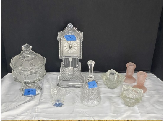 Collection Of Cut Glass & Crystal