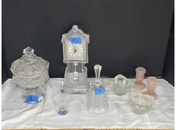 Collection Of Cut Glass & Crystal