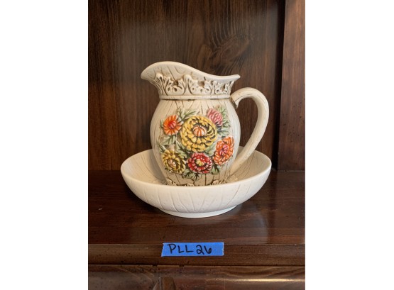 Diminutive Pitcher And Water Basin - PLL 26