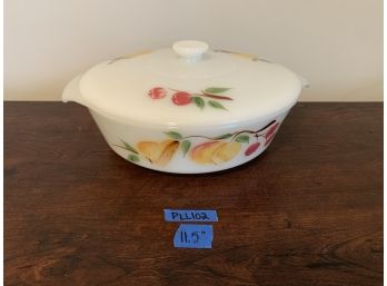 Painted Covered Casserole - PLL 102