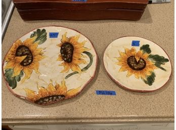 Sunflower Plate & Platter - PLL 106