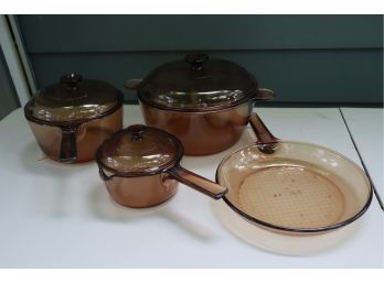 Set Of Visionware Cookware