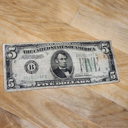 $5 Bill From 1934