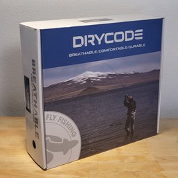 NEW Drycode Chest Wader SIZE MEDIUM - Includes Waterproof Phone/ID Case