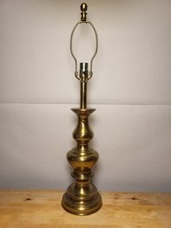 Large Brass Stiffel Lamp