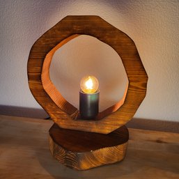 Handmade Wood Lamp