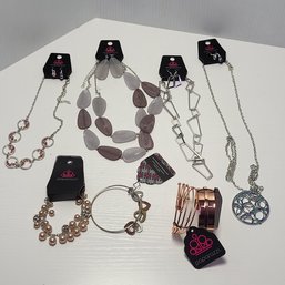8 Piece Necklace And Bracelet Costume Jewelry Set - Paparazzi