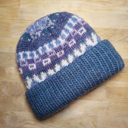 Nordic Cable Knit Beanie