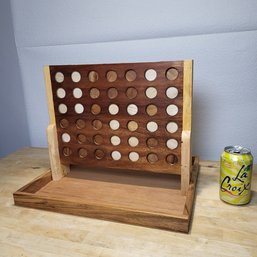 Extra Large Wooden Four In A Row Connect 4 Game
